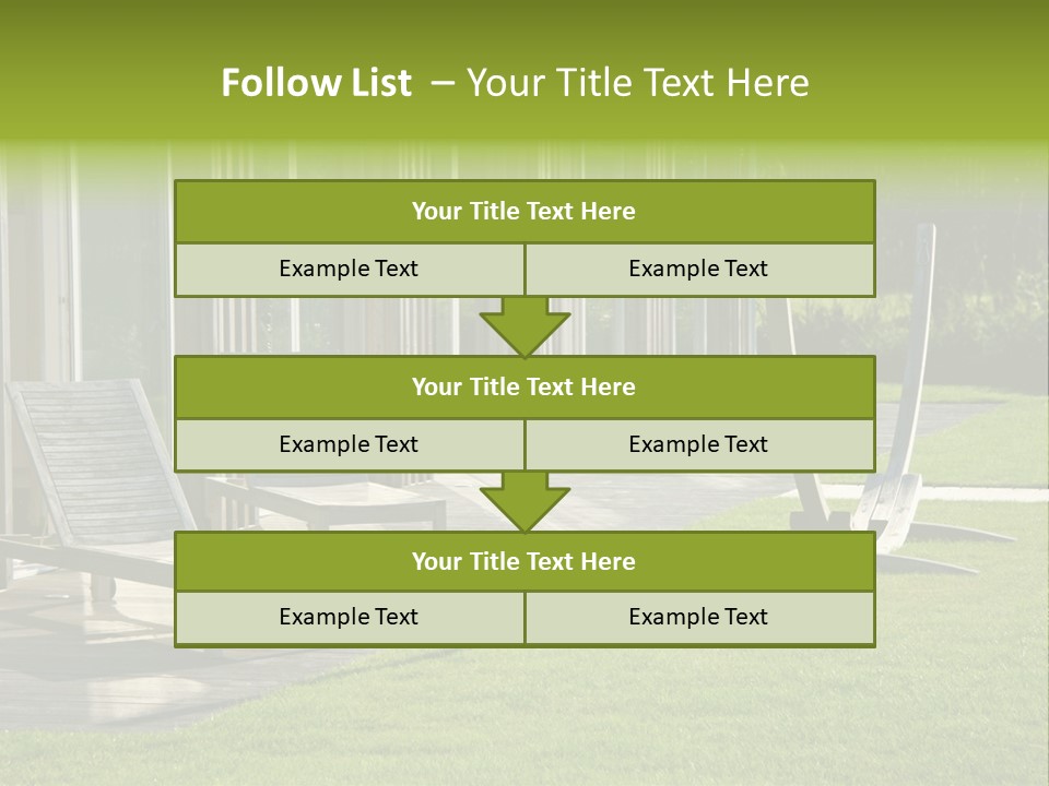 Sunlight Leisure Gardener PowerPoint Template