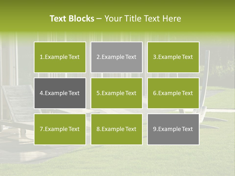 Sunlight Leisure Gardener PowerPoint Template