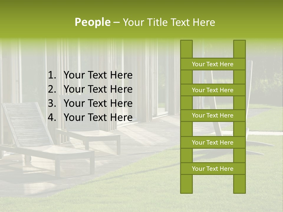 Sunlight Leisure Gardener PowerPoint Template