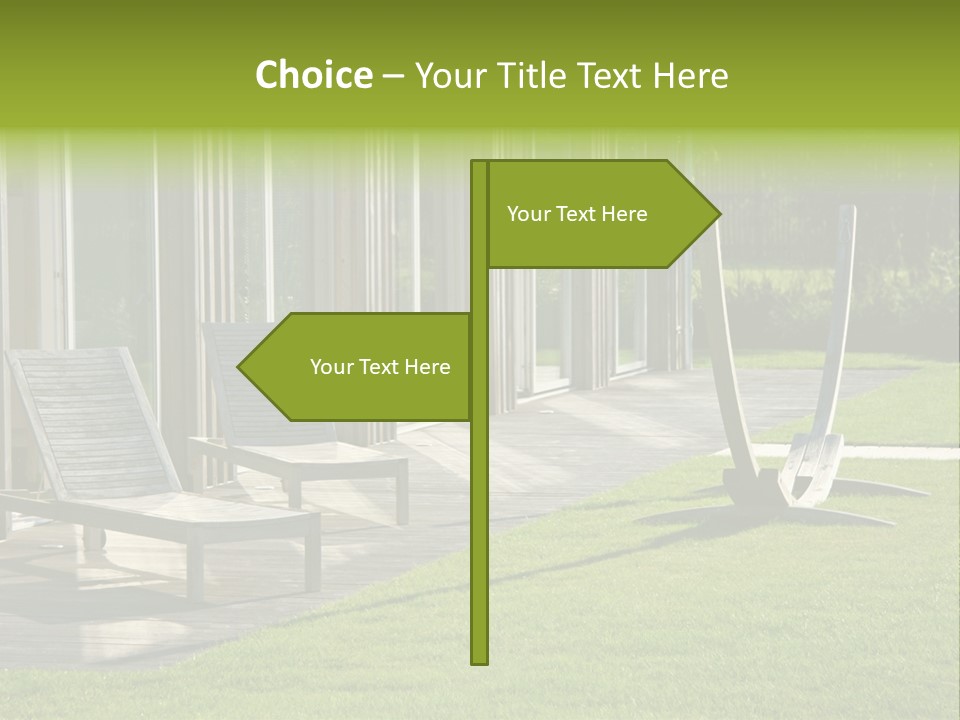 Sunlight Leisure Gardener PowerPoint Template