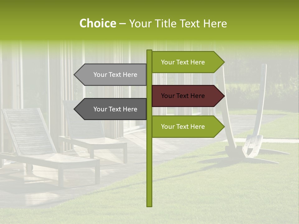 Sunlight Leisure Gardener PowerPoint Template