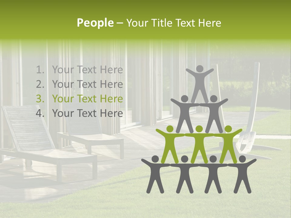 Sunlight Leisure Gardener PowerPoint Template