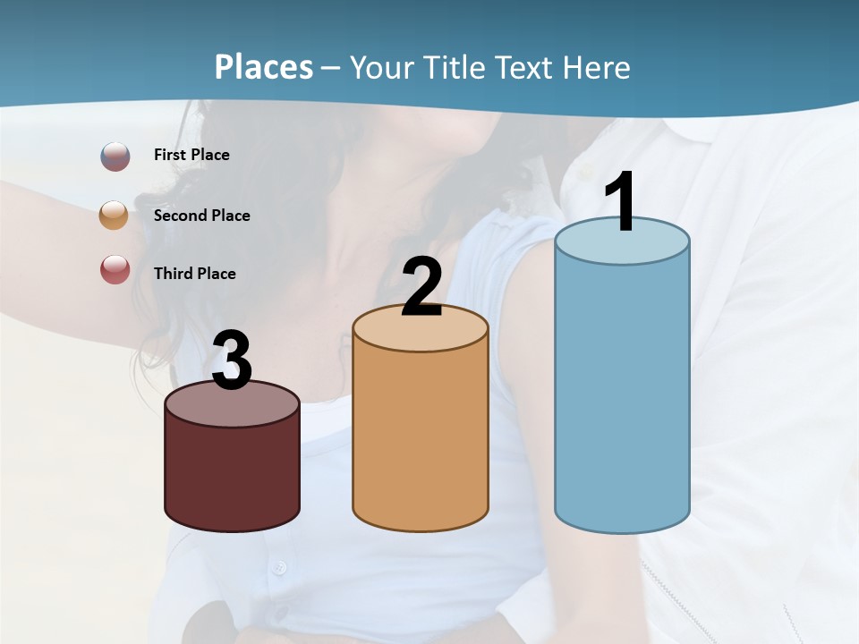 Sea Sky White PowerPoint Template