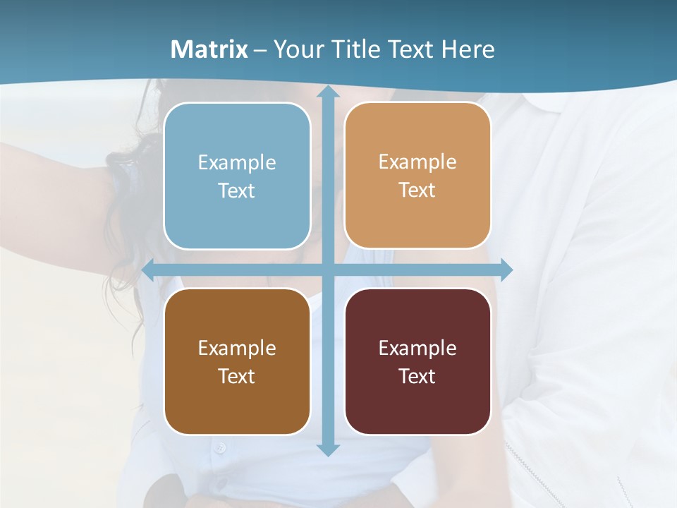 Sea Sky White PowerPoint Template