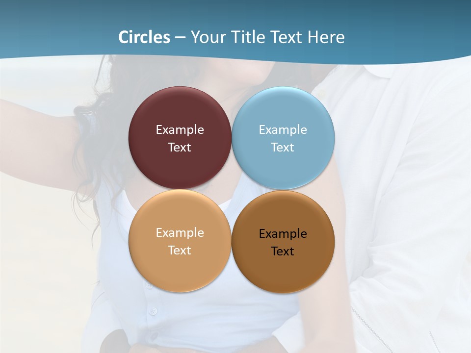 Sea Sky White PowerPoint Template