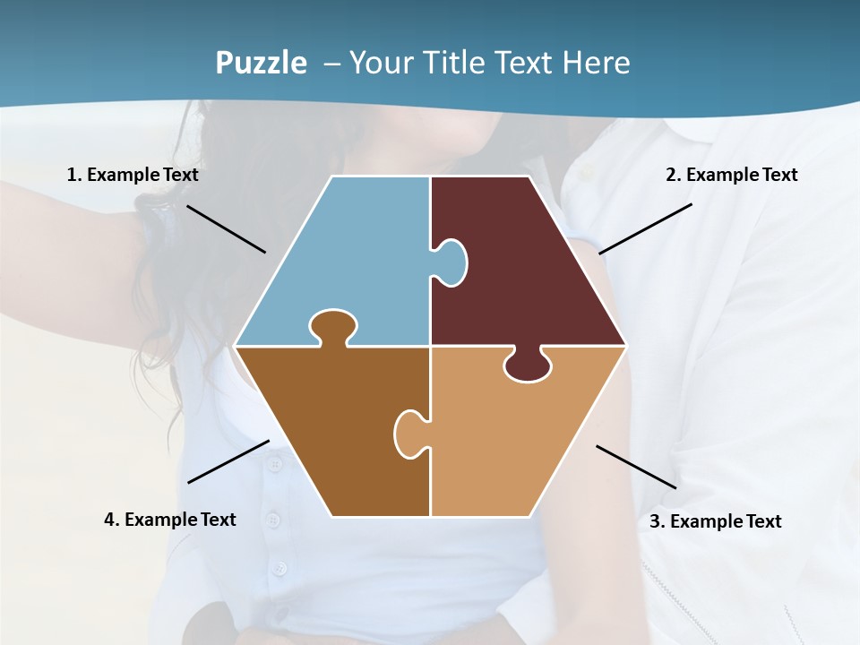 Sea Sky White PowerPoint Template