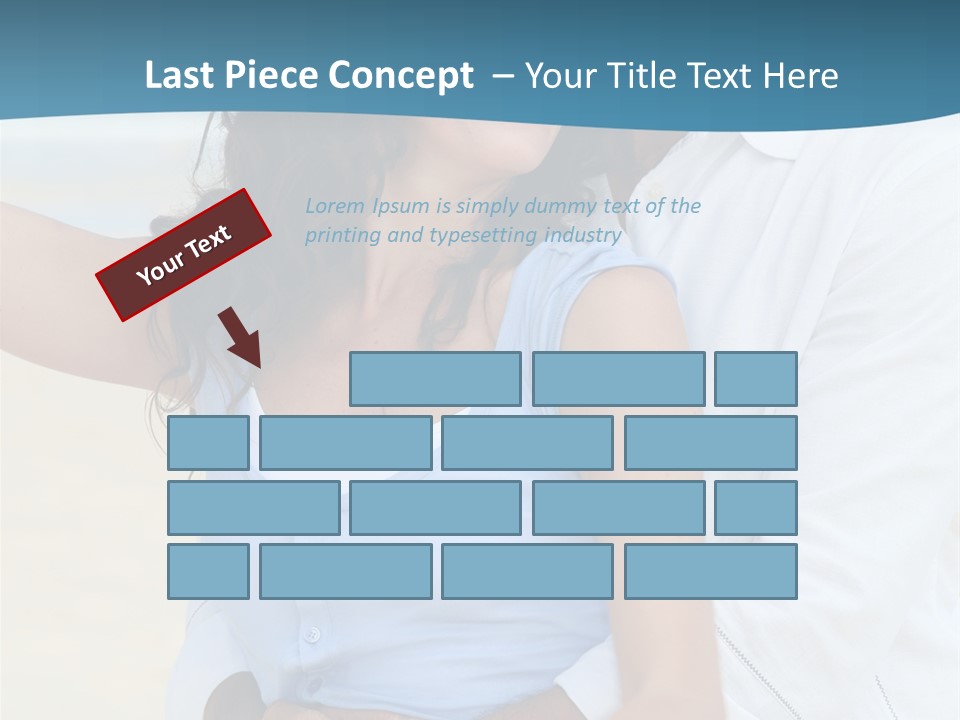 Sea Sky White PowerPoint Template