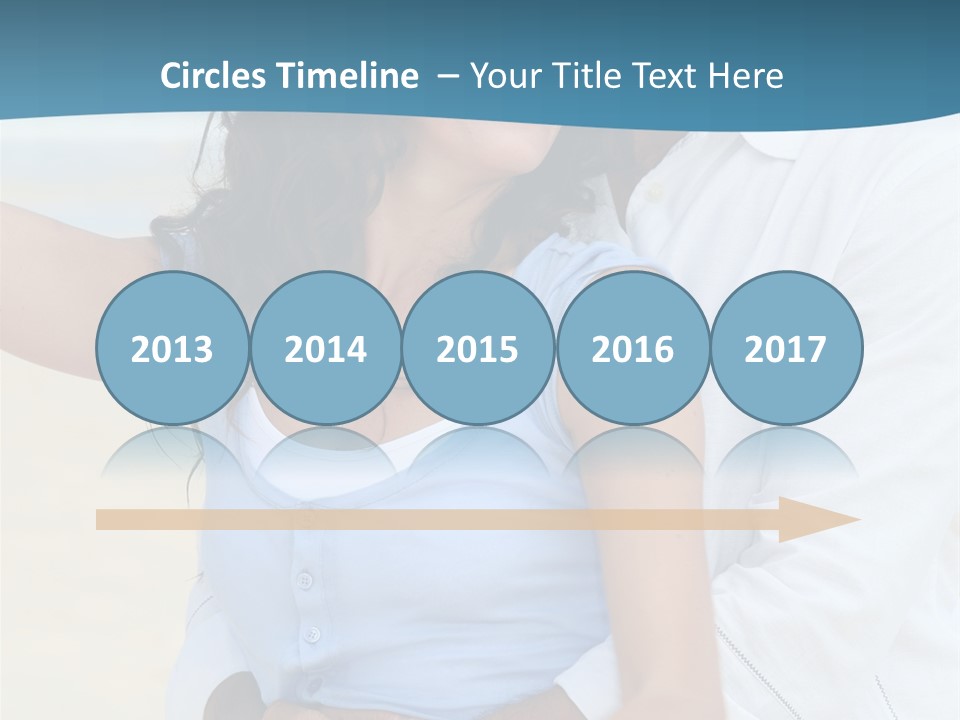 Sea Sky White PowerPoint Template