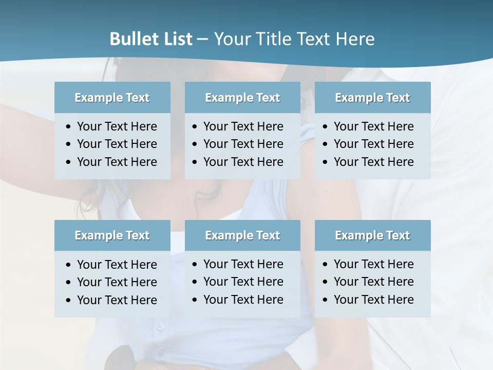 Sea Sky White PowerPoint Template