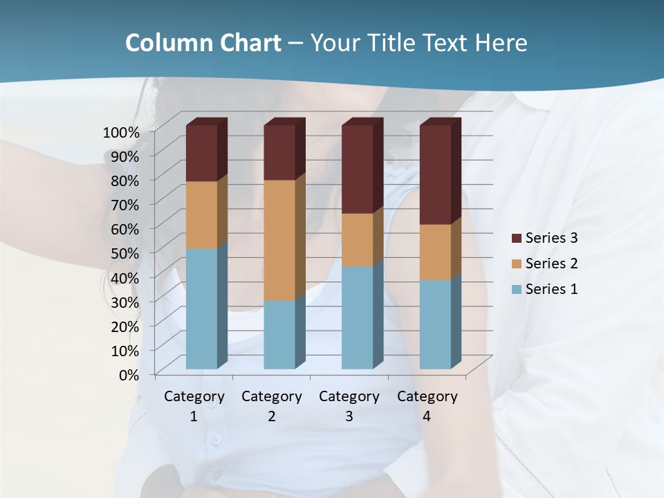 Sea Sky White PowerPoint Template