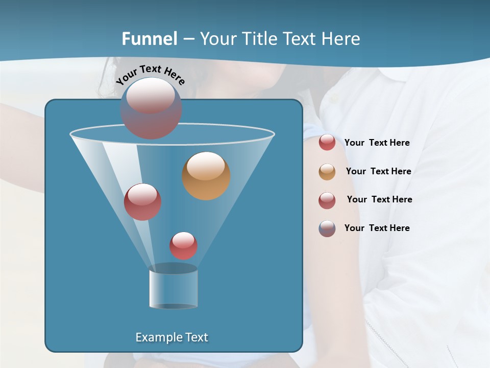 Sea Sky White PowerPoint Template