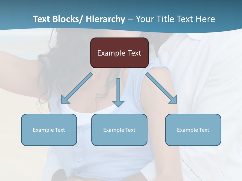 Sea Sky White PowerPoint Template