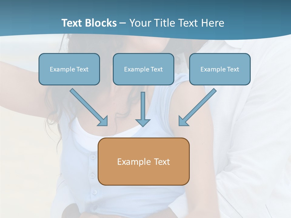 Sea Sky White PowerPoint Template