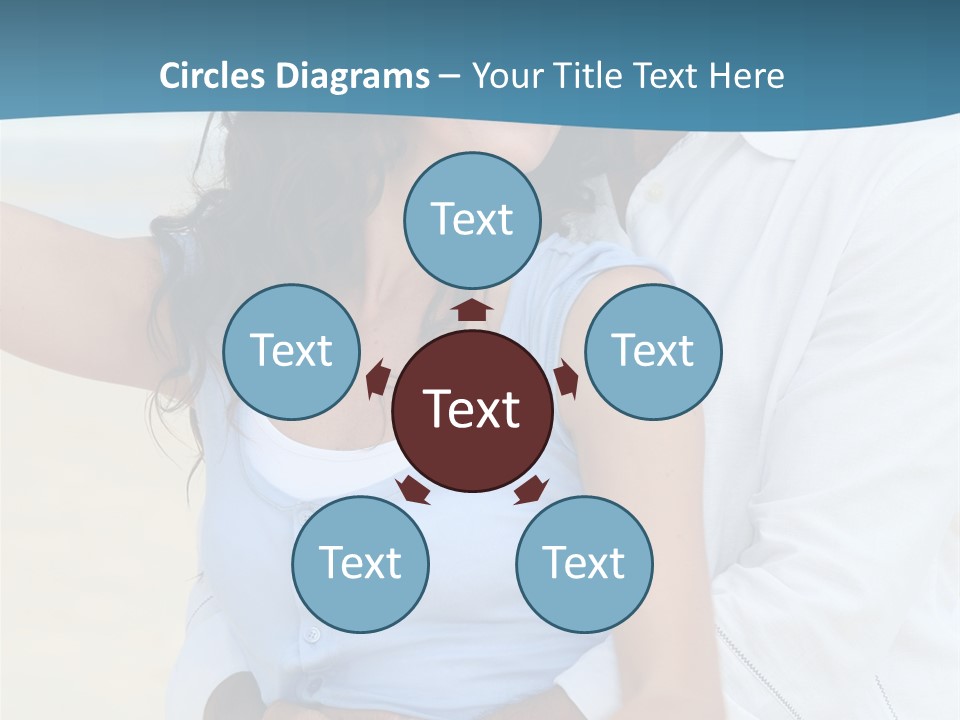 Sea Sky White PowerPoint Template