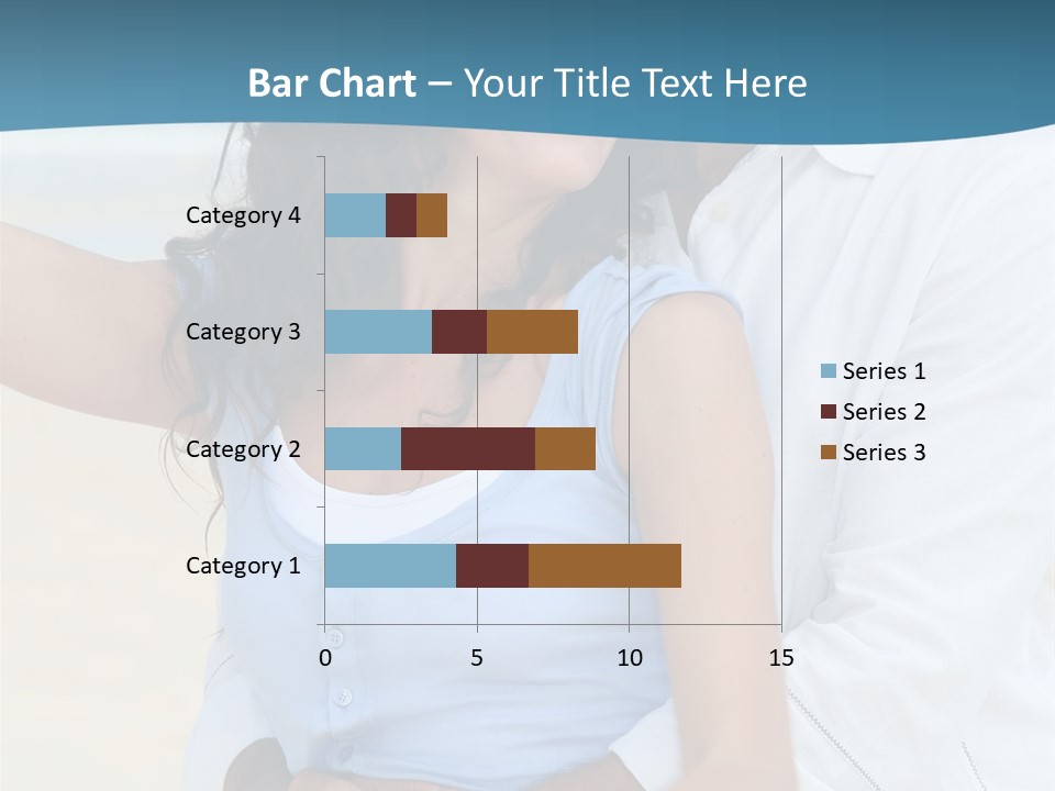 Sea Sky White PowerPoint Template