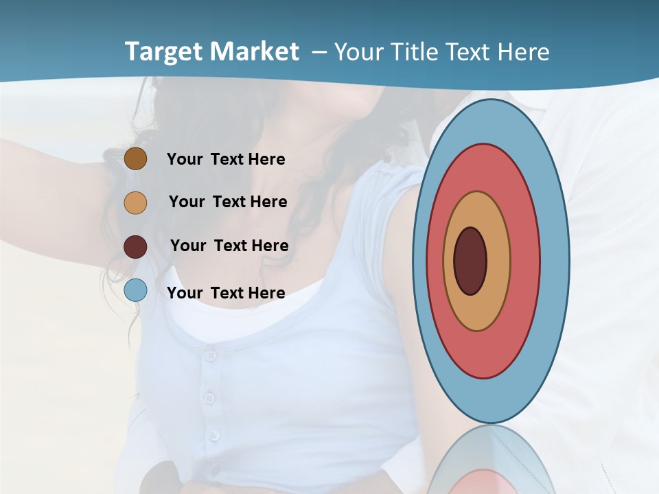 Sea Sky White PowerPoint Template