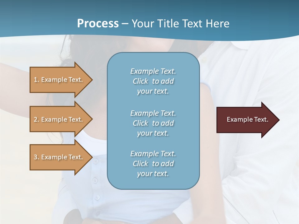 Sea Sky White PowerPoint Template