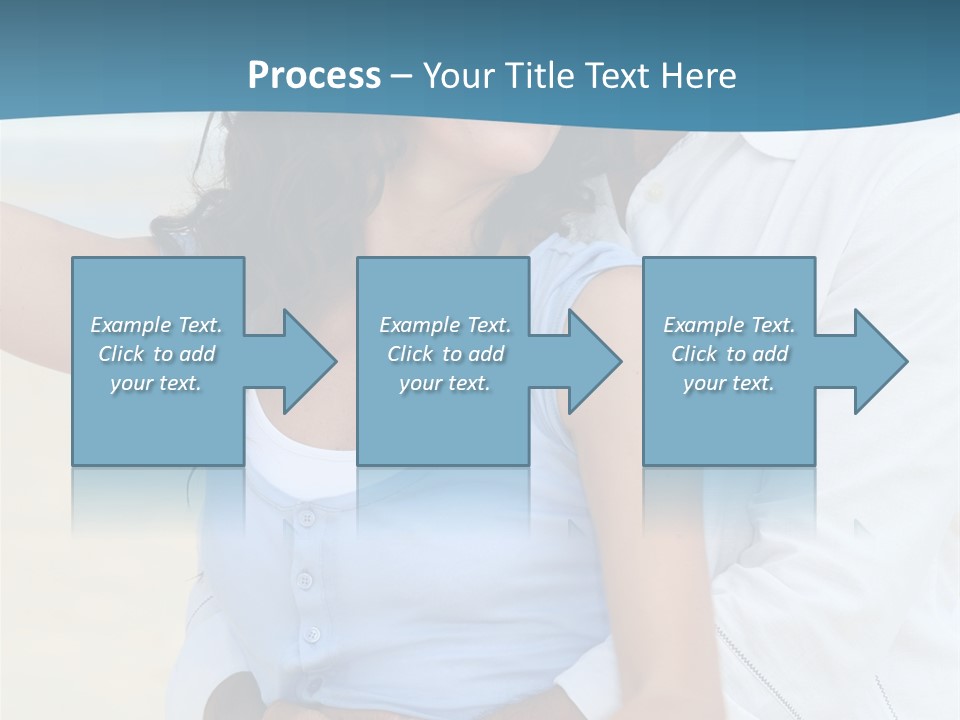 Sea Sky White PowerPoint Template