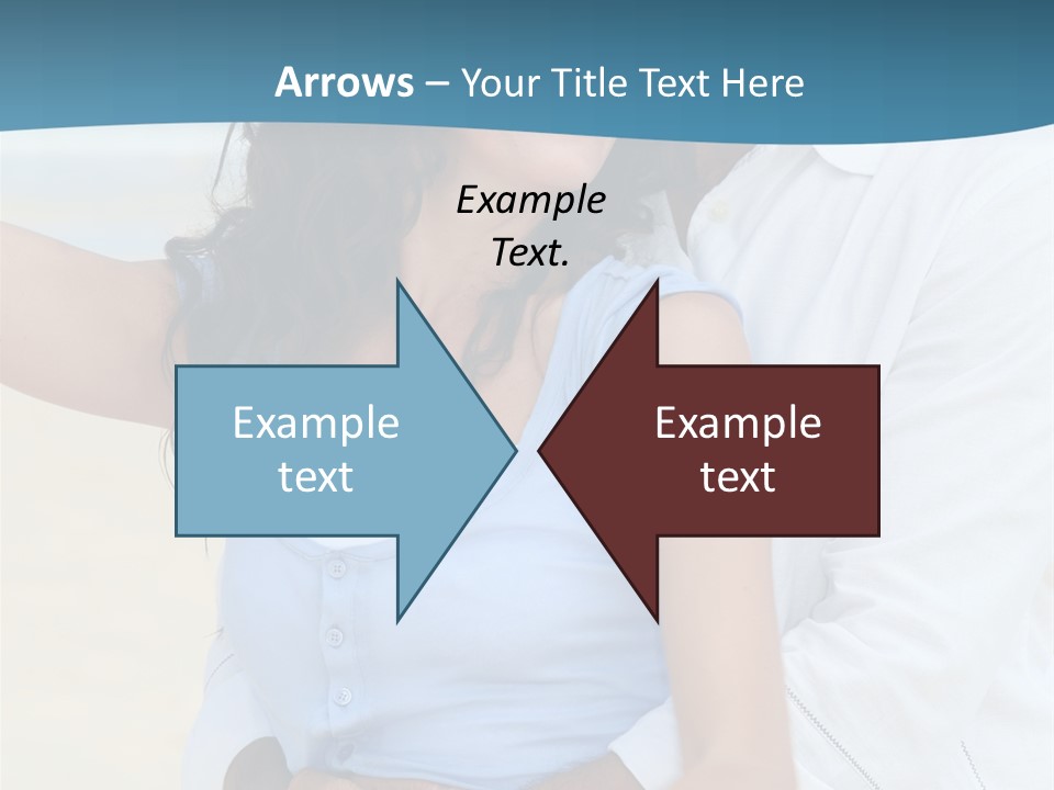 Sea Sky White PowerPoint Template