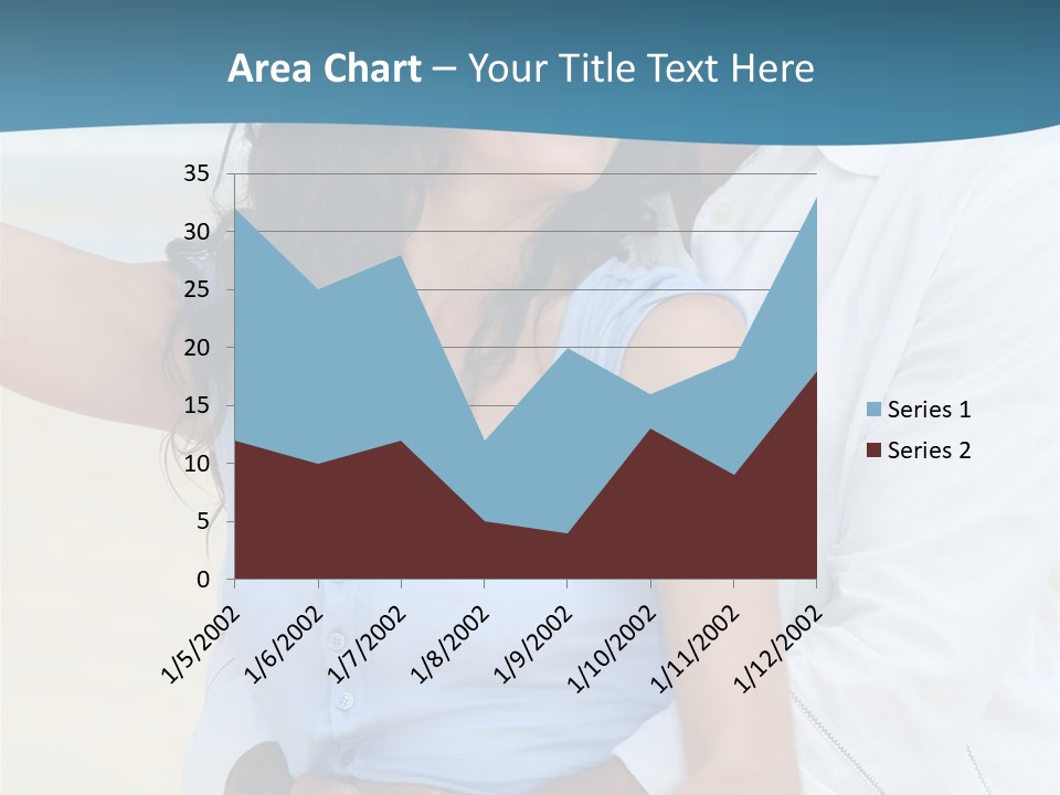 Sea Sky White PowerPoint Template