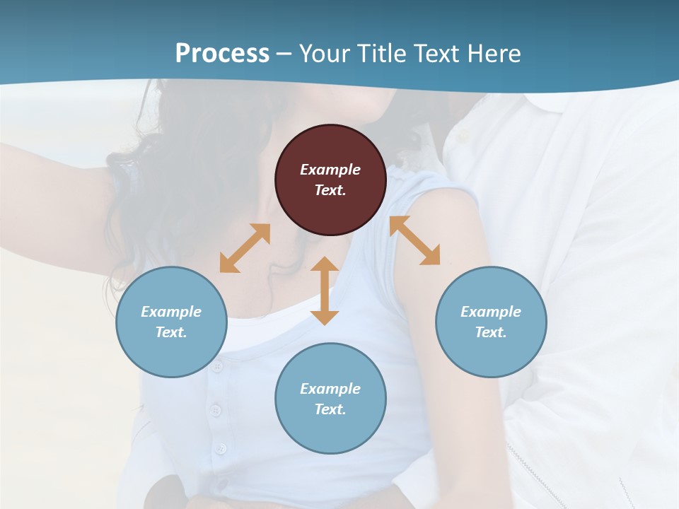 Sea Sky White PowerPoint Template