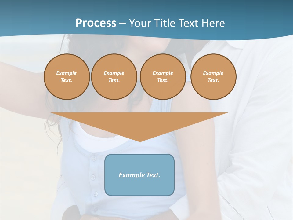 Sea Sky White PowerPoint Template