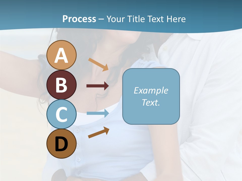 Sea Sky White PowerPoint Template