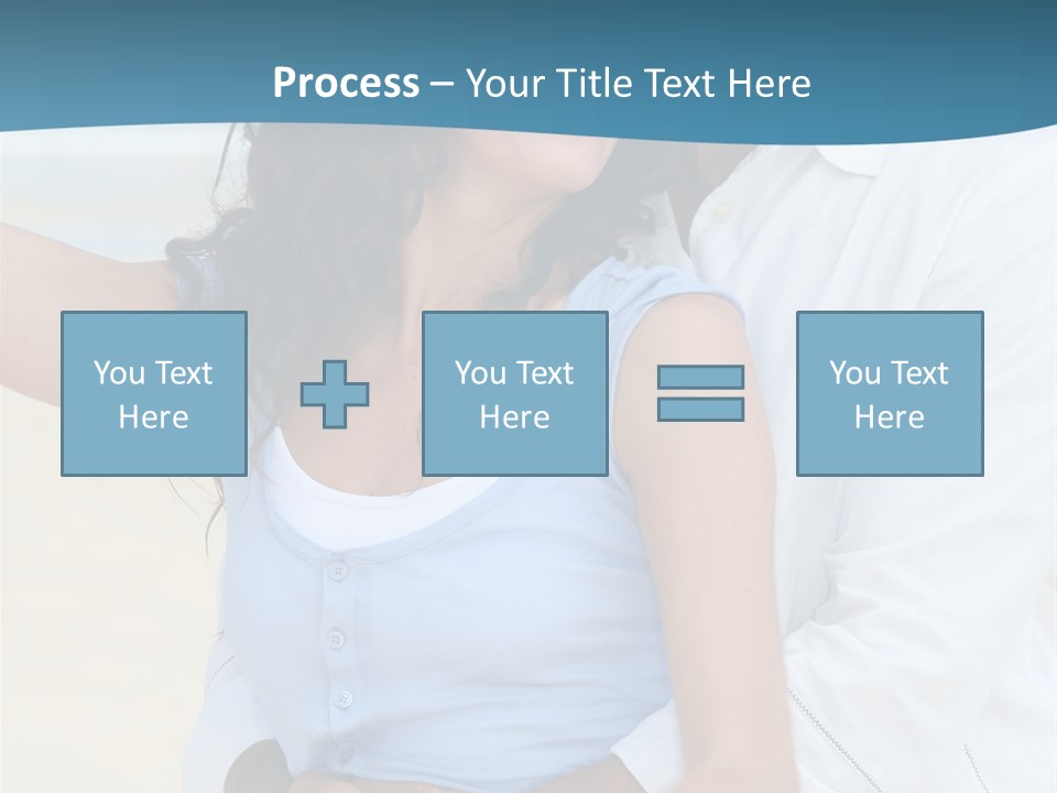 Sea Sky White PowerPoint Template