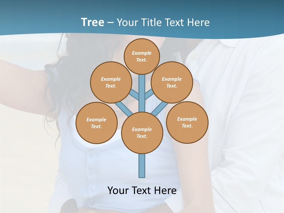 Sea Sky White PowerPoint Template