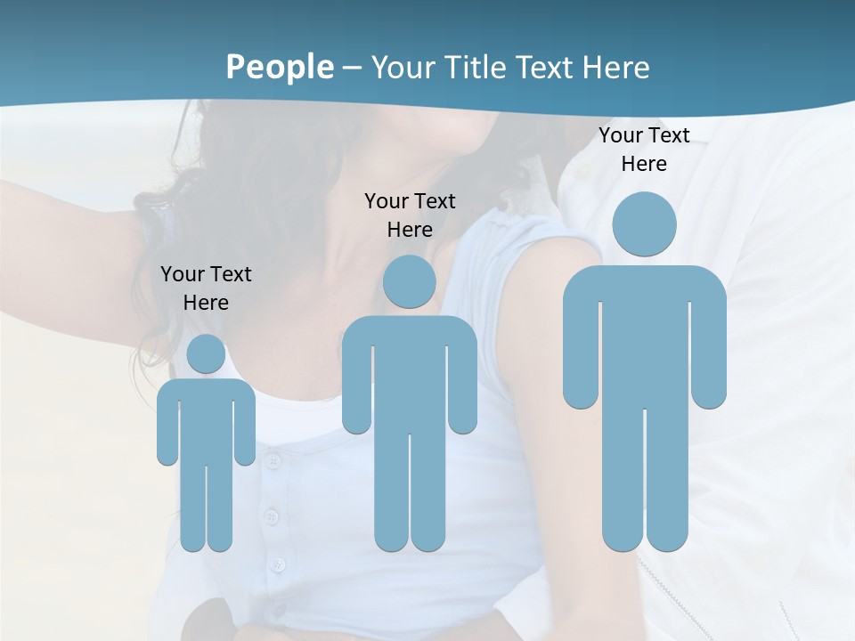 Sea Sky White PowerPoint Template