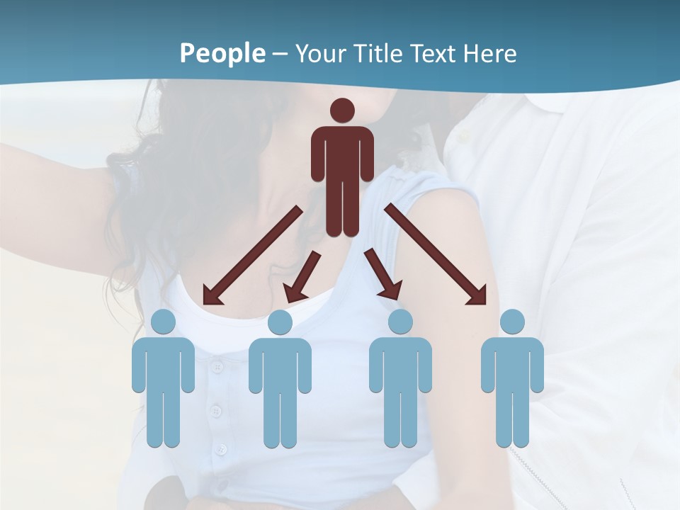 Sea Sky White PowerPoint Template