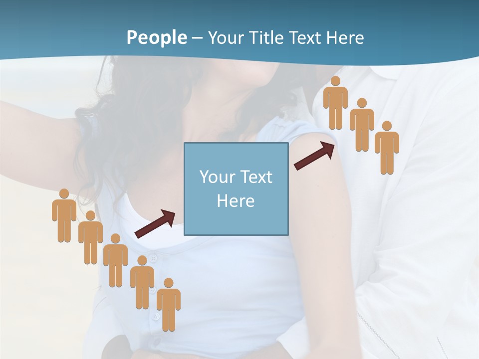 Sea Sky White PowerPoint Template