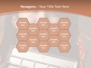 Salon Fashion Comb PowerPoint Template