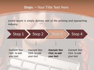 Salon Fashion Comb PowerPoint Template