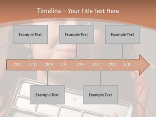 Salon Fashion Comb PowerPoint Template