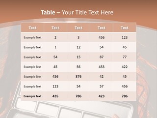 Salon Fashion Comb PowerPoint Template