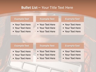 Salon Fashion Comb PowerPoint Template