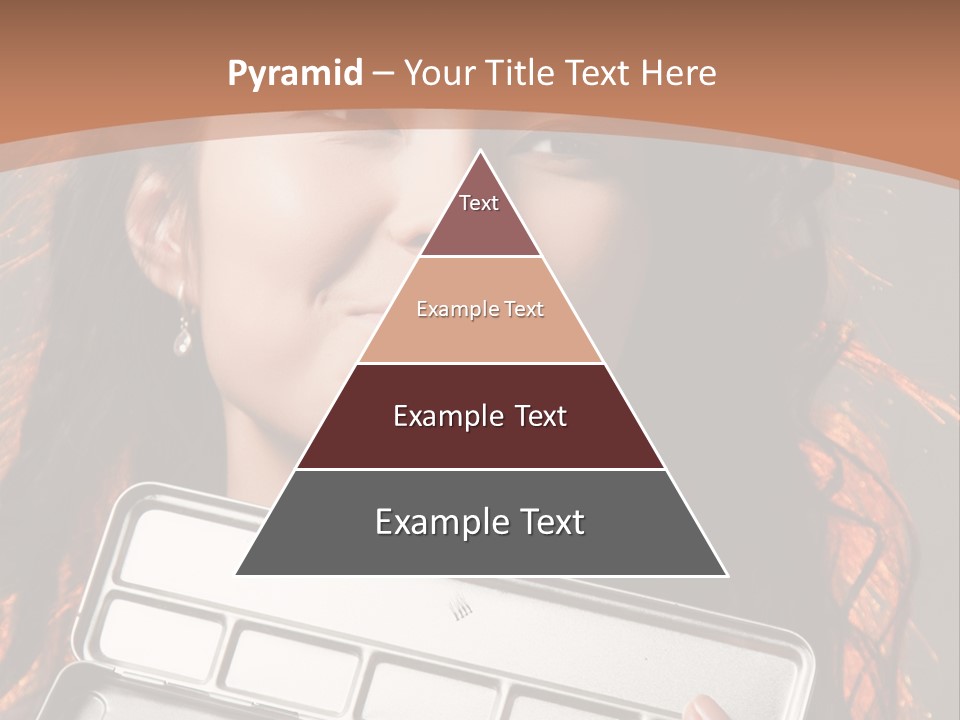 Salon Fashion Comb PowerPoint Template