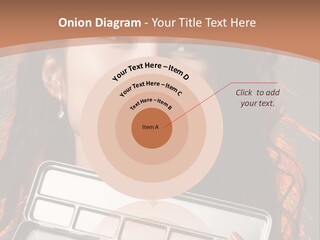 Salon Fashion Comb PowerPoint Template