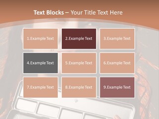 Salon Fashion Comb PowerPoint Template