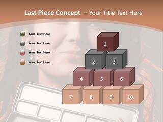 Salon Fashion Comb PowerPoint Template