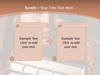 Salon Fashion Comb PowerPoint Template