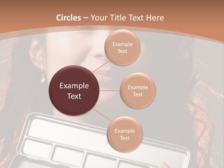 Salon Fashion Comb PowerPoint Template