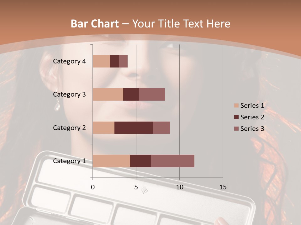 Salon Fashion Comb PowerPoint Template