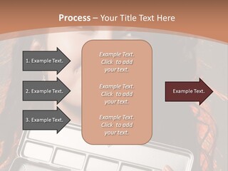 Salon Fashion Comb PowerPoint Template