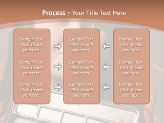 Salon Fashion Comb PowerPoint Template