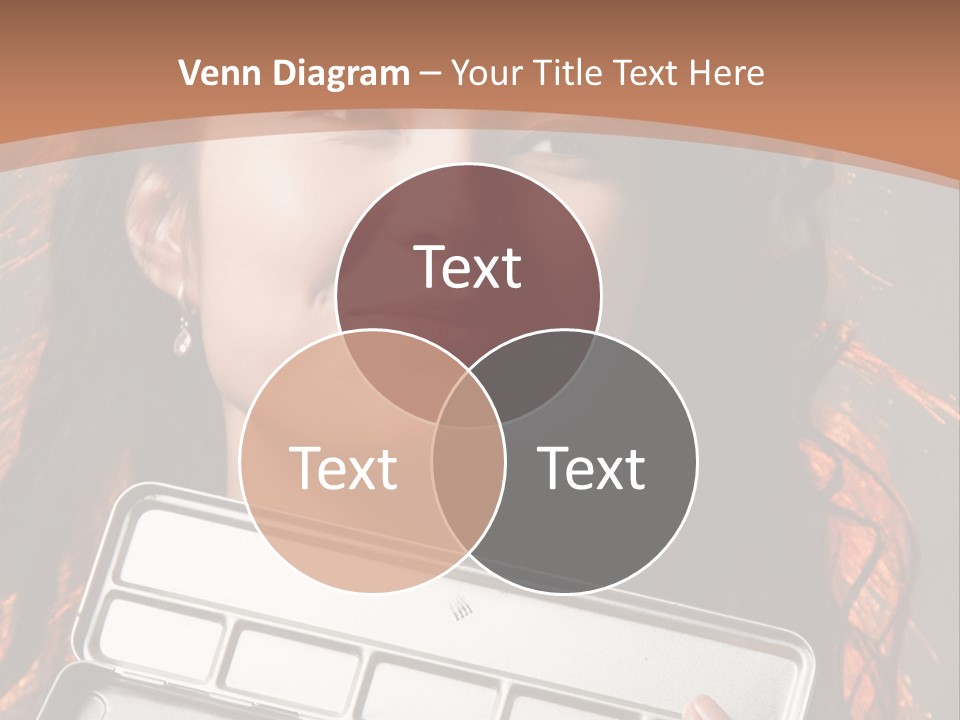 Salon Fashion Comb PowerPoint Template