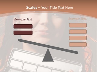 Salon Fashion Comb PowerPoint Template