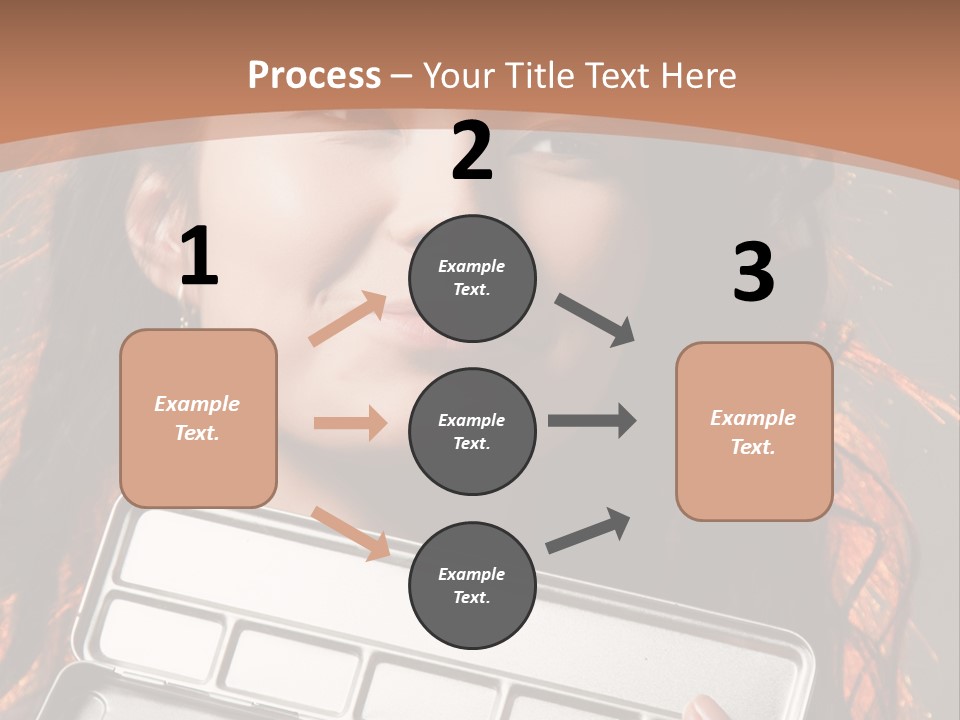 Salon Fashion Comb PowerPoint Template