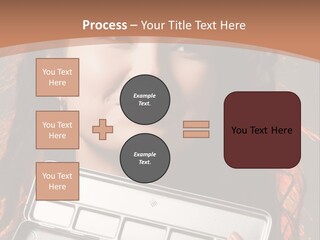 Salon Fashion Comb PowerPoint Template
